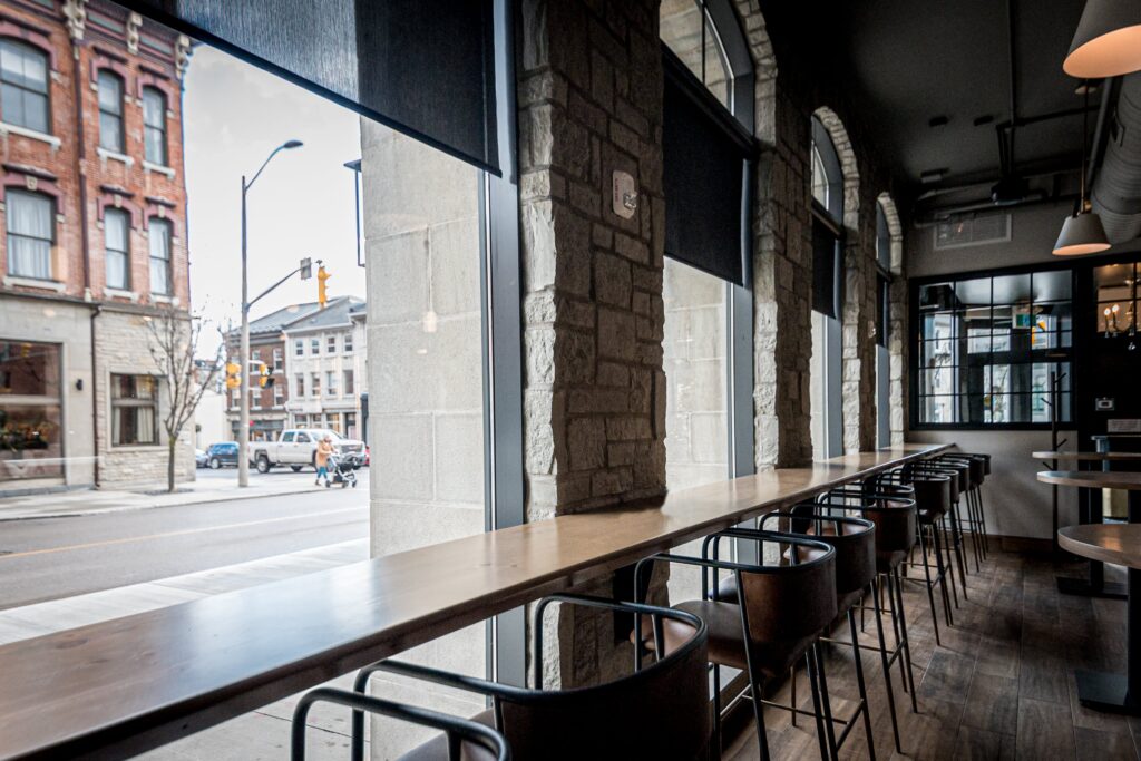 HEIST Restaurant + Wine Club Main Bar Dining Area