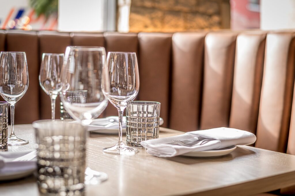 HEIST Restaurant + Wine Club Main Bar Dining Area